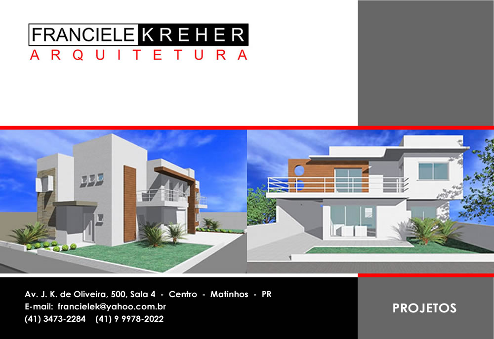 Franciele Kreher Arquitetura Matinhos Caioba Parana Arquiteta Arquiteto